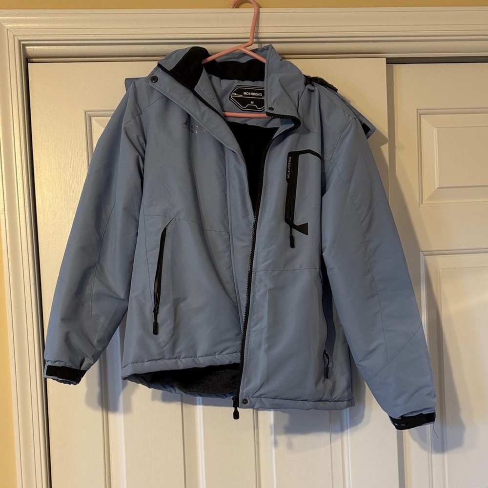 Women's Light Blue Ski Jacket